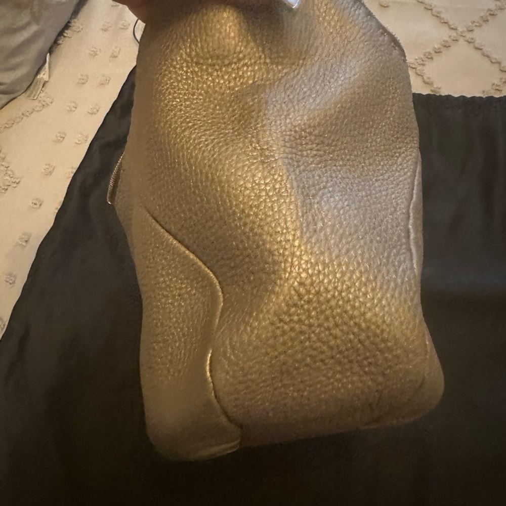 Fendi Metallic Silver Leather Hobo - Picture 14 of 16
